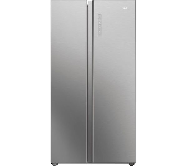 TieDex UK HAIER Series 7 HSW79F18ANMMUK American-Style Smart Fridge Freezer - Silver