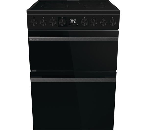 TieDex UK HISENSE Hi6 Max 80/50L HDCEC6C20B 60cm Electric Ceramic Cooker - Jet Black