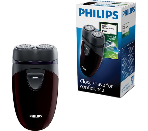 TieDex UK PHILIPS PQ206/18 Beard Rotary Shaver - Black