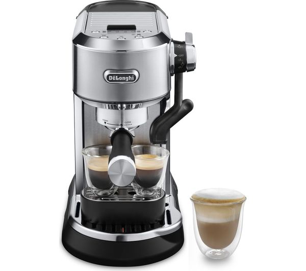 TieDex UK DELONGHI Dedica Maestro Plus EC950.M Coffee Machine - Silver