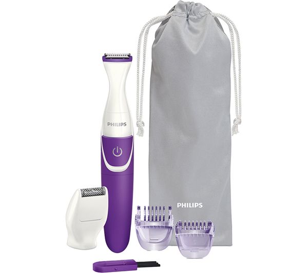 TieDex UK PHILIPS Essential BRT383/15 Bikini Trimmer - White & Purple