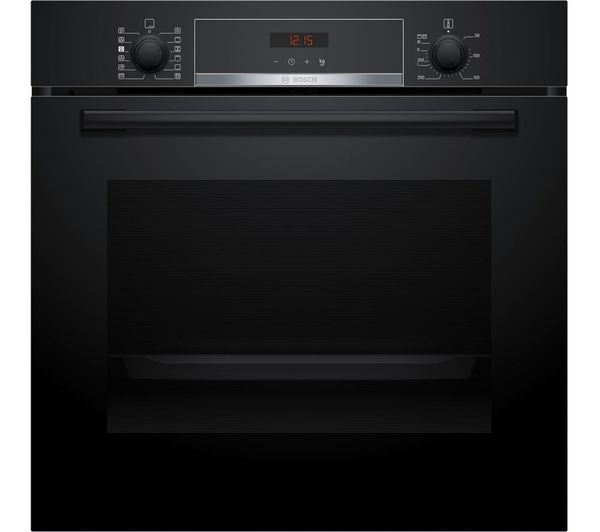 TieDex UK BOSCH Series 4 HQA574BB3B Electric Pyrolytic Steam Oven - Black