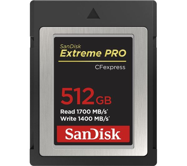 TieDex UK SANDISK Extreme PRO CFexpress Memory Card - 512 GB