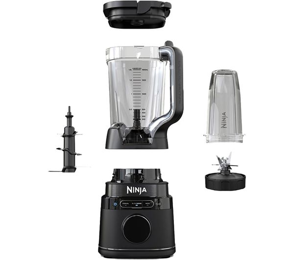 TieDex UK NINJA Detect Duo Power Pro & Single Serve TB301UK Blender - Black