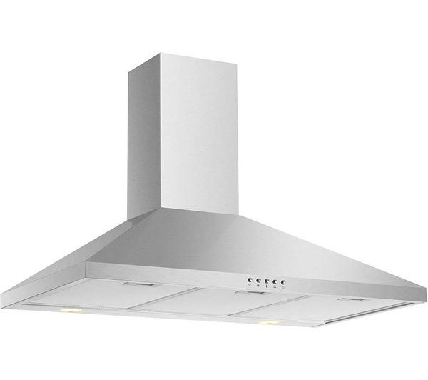 TieDex UK CDA ECH93SS Chimney Cooker Hood - Stainless Steel