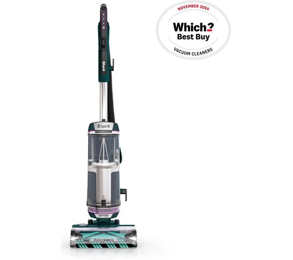 TieDex UK SHARK PowerDetect Powered Lift-Away AZ3900UKT Upright Bagless Vacuum Cleaner - Dark Teal