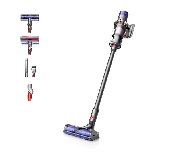 TieDex UK DYSON Cyclone V10 Total Clean Cordless Vacuum Cleaner - Grey & Purple