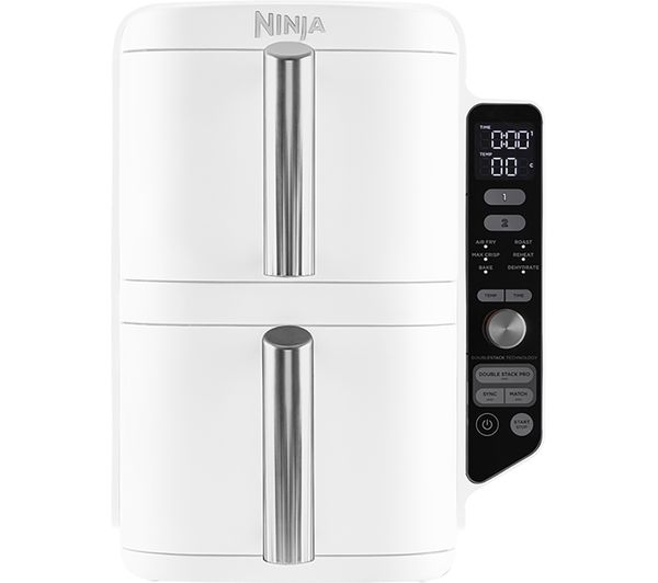 TieDex UK NINJA Double Stack XL SL400UKWH Air Fryer - White