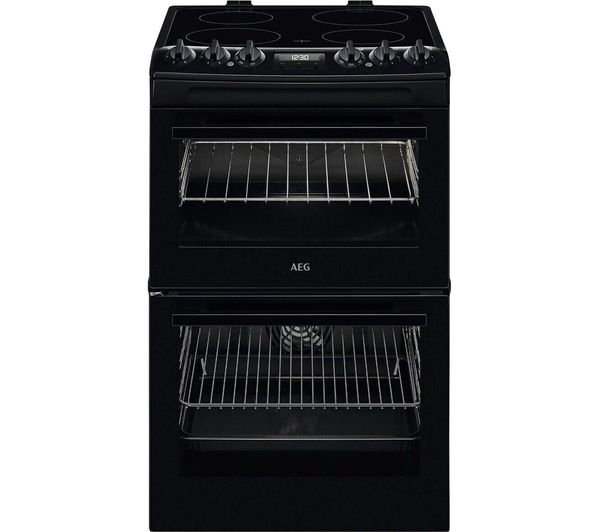 TieDex UK AEG CCX1530ACB 55 cm Electric Ceramic Cooker - Black