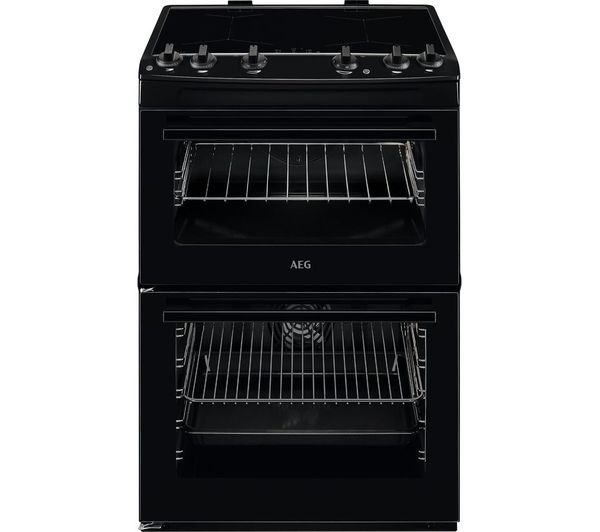 TieDex UK AEG SurroundCook CIX6500ABB 60 cm Electric Ceramic Cooker - Black