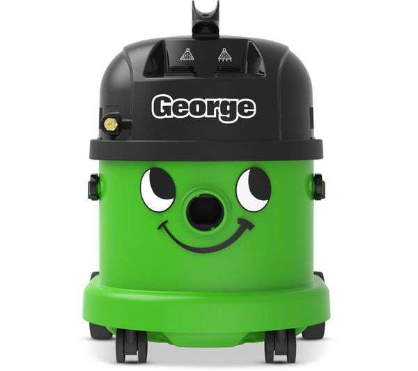 TieDex UK NUMATIC George Cylinder Wet & Dry Vacuum Cleaner - Green