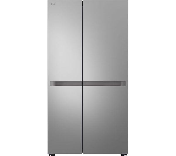 TieDex UK LG NatureFRESH GSBC40PYPE American-Style Fridge Freezer - Prime Silver