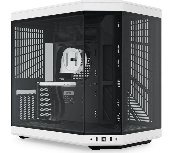 TieDex UK HYTE Y70 E-ATX Mid-Tower PC Case - Black & White