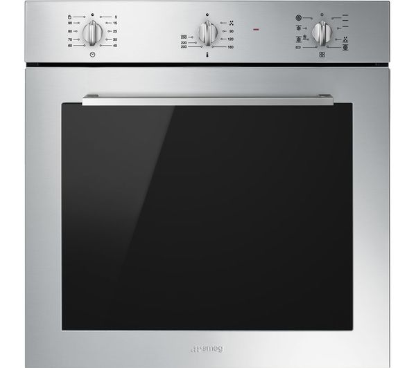 TieDex UK SMEG Cucina SF64M3TVX Electric Oven - Stainless Steel