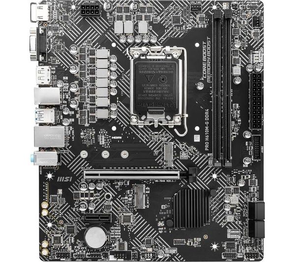 TieDex UK MSI PRO H610M-G DDR4 Motherboard