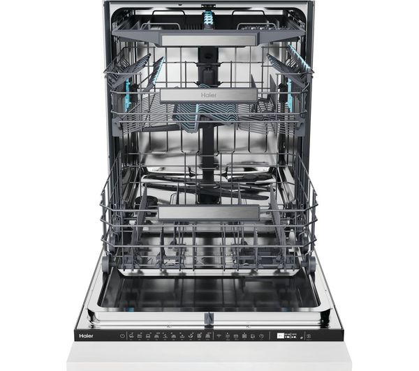 TieDex UK HAIER XS 4A4M4PB-80 Full-size Fully Integrated WiFi-enabled Dishwasher