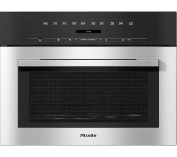 TieDex UK MIELE M7140TC Built-in Solo Microwave - Stainless Steel