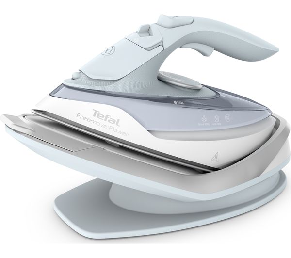 TieDex UK TEFAL Freemove Power FV6642G0 Cordless Steam Iron - Light Blue