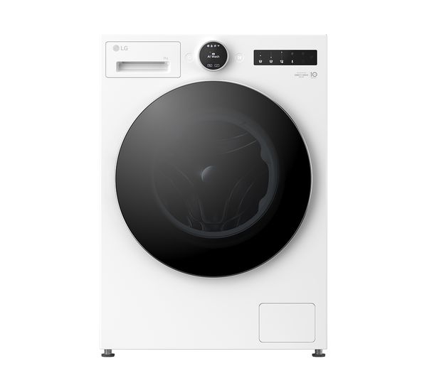 TieDex UK LG VX90 Series AI Direct Drive F4X9009TWC WiFi-enabled 9 kg 1400 Spin Washing Machine - White