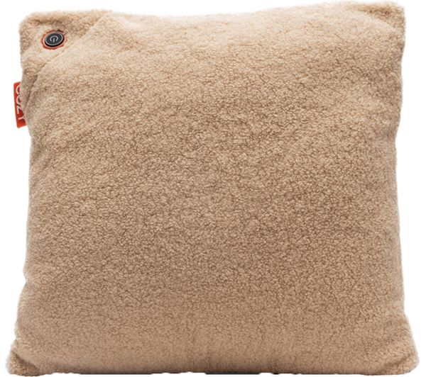 TieDex UK BODI-TEK Cozy Una Heated Cushion - Light Chocolate, 45 x 45cm