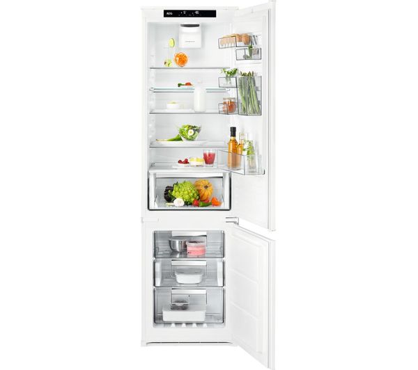 TieDex UK AEG SCE819E5TS Integrated 70/30 Fridge Freezer - Sliding Hinge