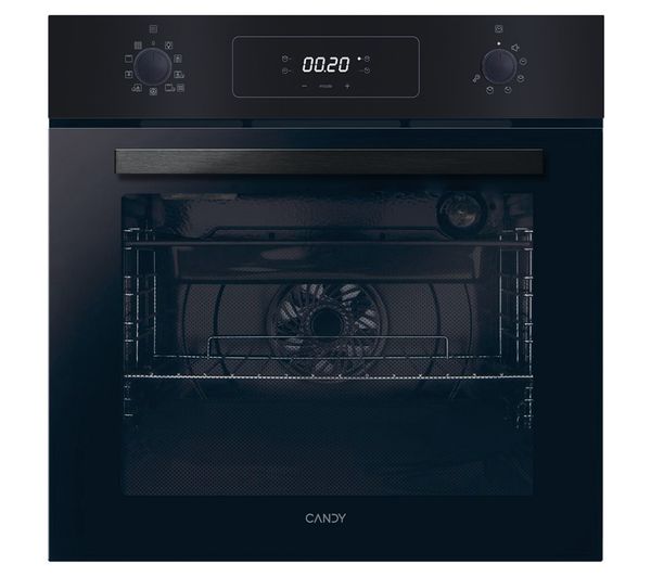 TieDex UK CANDY Idea FCM955NRL-C Electric Pyrolytic Oven - Black