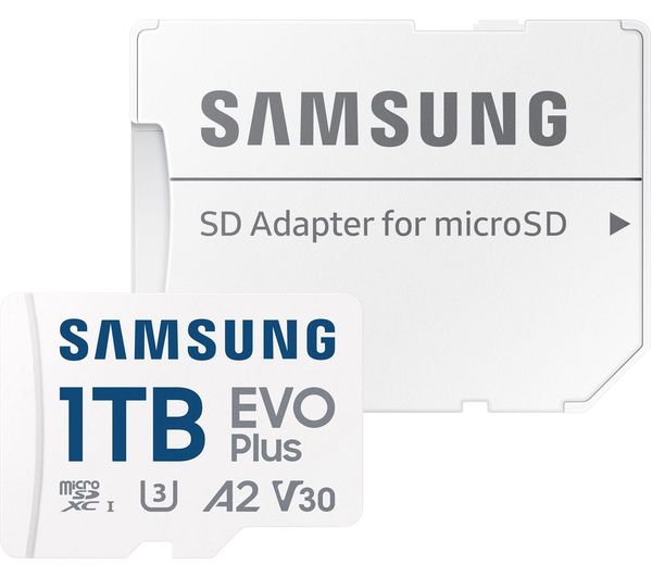 TieDex UK SAMSUNG EVO Plus Class 10 microSDXC Memory Card - 1 TB