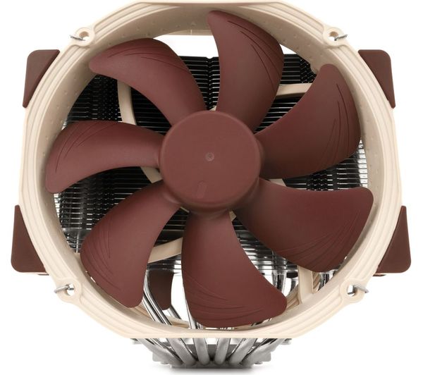 TieDex UK NOCTUA NH-D15 140 mm CPU Cooler - Brown