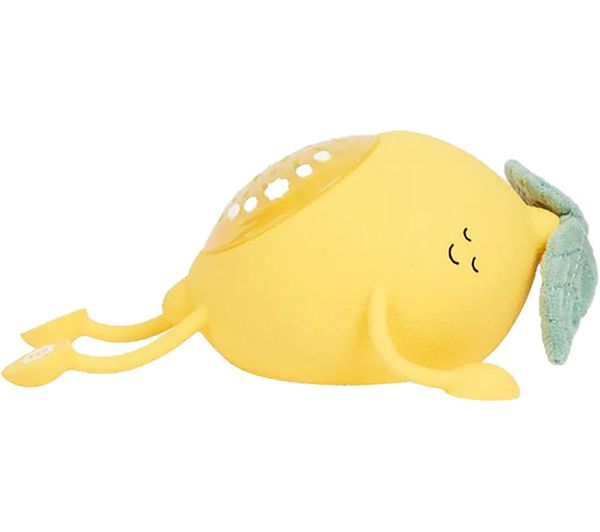 TieDex UK BADABULLE Basil Lemon-shaped Silicone Projector Nightlight - Yellow