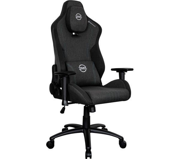 TieDex UK PCSPECIALIST GC-150 Gaming Chair - Black & Grey