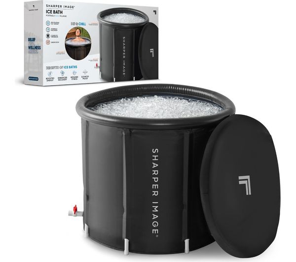 TieDex UK SHARPER IMAGE Foldable Ice Bath Plunge Pool