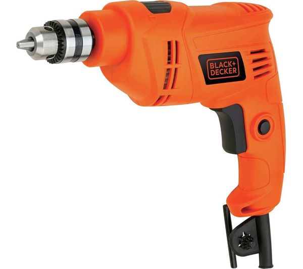 TieDex UK BLACK + DECKER BLACK + DECKER Corded Hammer Drill - Orange & Black