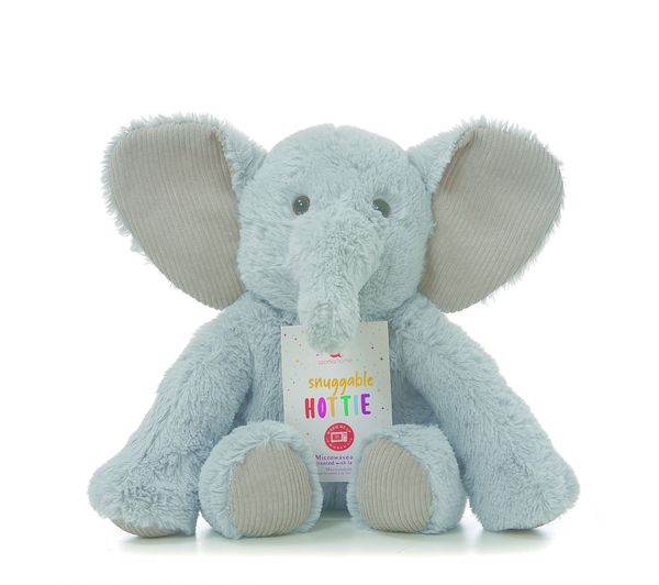 TieDex UK AROMA HOME AH0065EL Elephant Snuggable Hottie - Grey