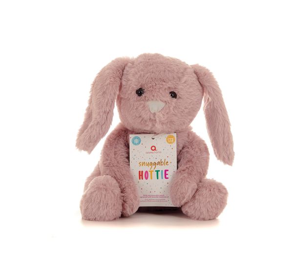 TieDex UK AROMA HOME AH0350PB Bunny Snuggable Hottie - Pink