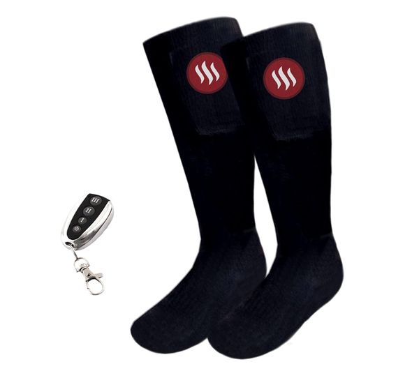 TieDex UK GLOVII Heated Socks - Black, Medium