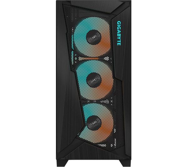 TieDex UK GIGABYTE GB-C301G V2 ATX Mid-Tower PC Case - Black