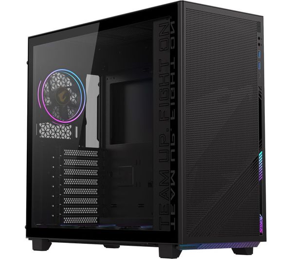 TieDex UK GIGABYTE AC400G ATX Mid-Tower PC Case - Black