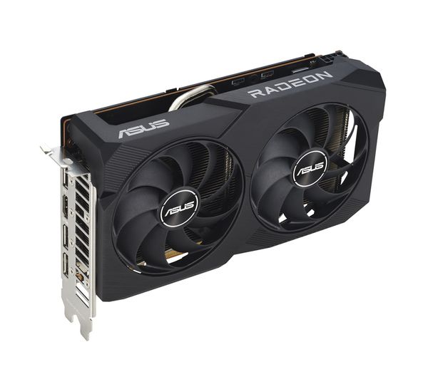 TieDex UK ASUS Radeon RX 7600 8 GB Dual OC Graphics Card