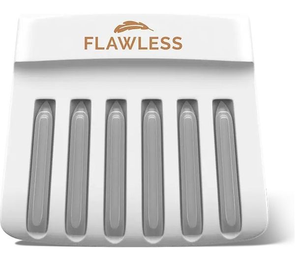 TieDex UK FLAWLESS FLA506767 Dermaplane Glow Replacement Heads - Pack of 6