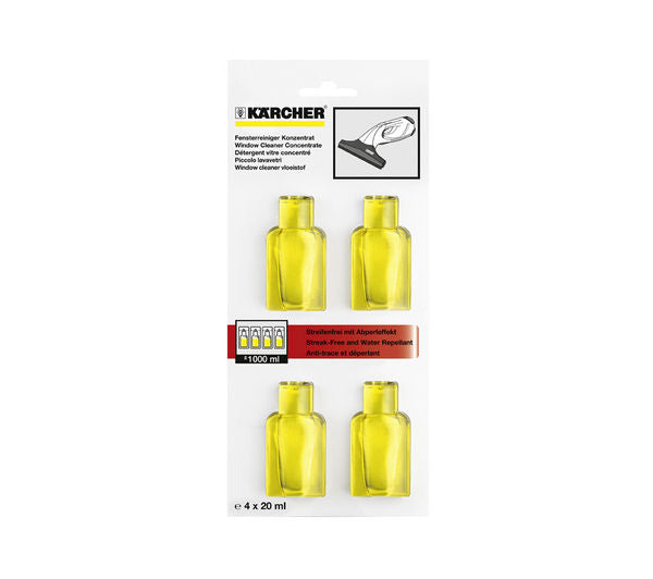 TieDex UK KARCHER Window Cleaning Concentrate - Pack of 4