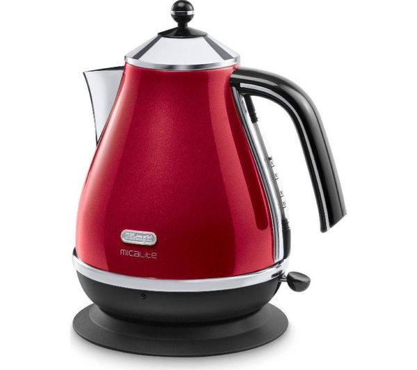 TieDex UK DELONGHI Micalite KBOM3001R Jug Kettle - Red