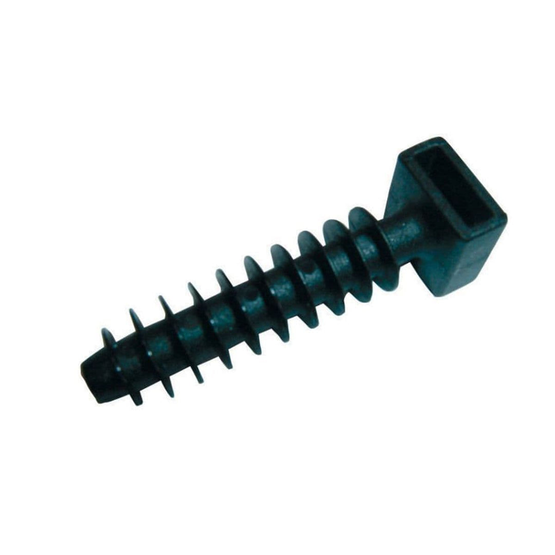 Isoline Large Cable Ties Anchors 37mm Pack Of 100 For Brick, Block, Concrete And Wood