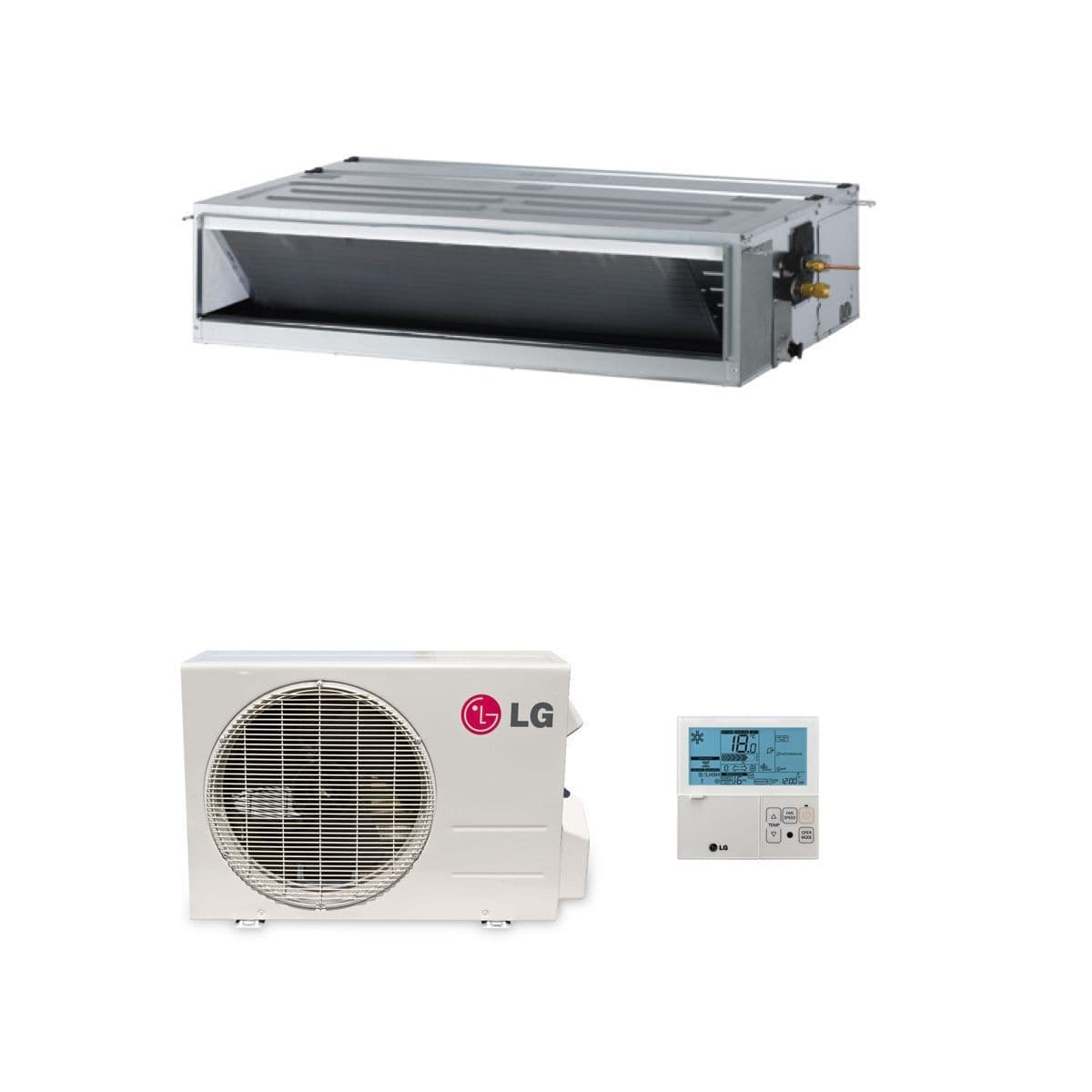 LG Air Conditioning CL24RN30 Concealed Ducted Heat Pump Inverter 7Kw/24000Btu A++ R32 240V~50Hz