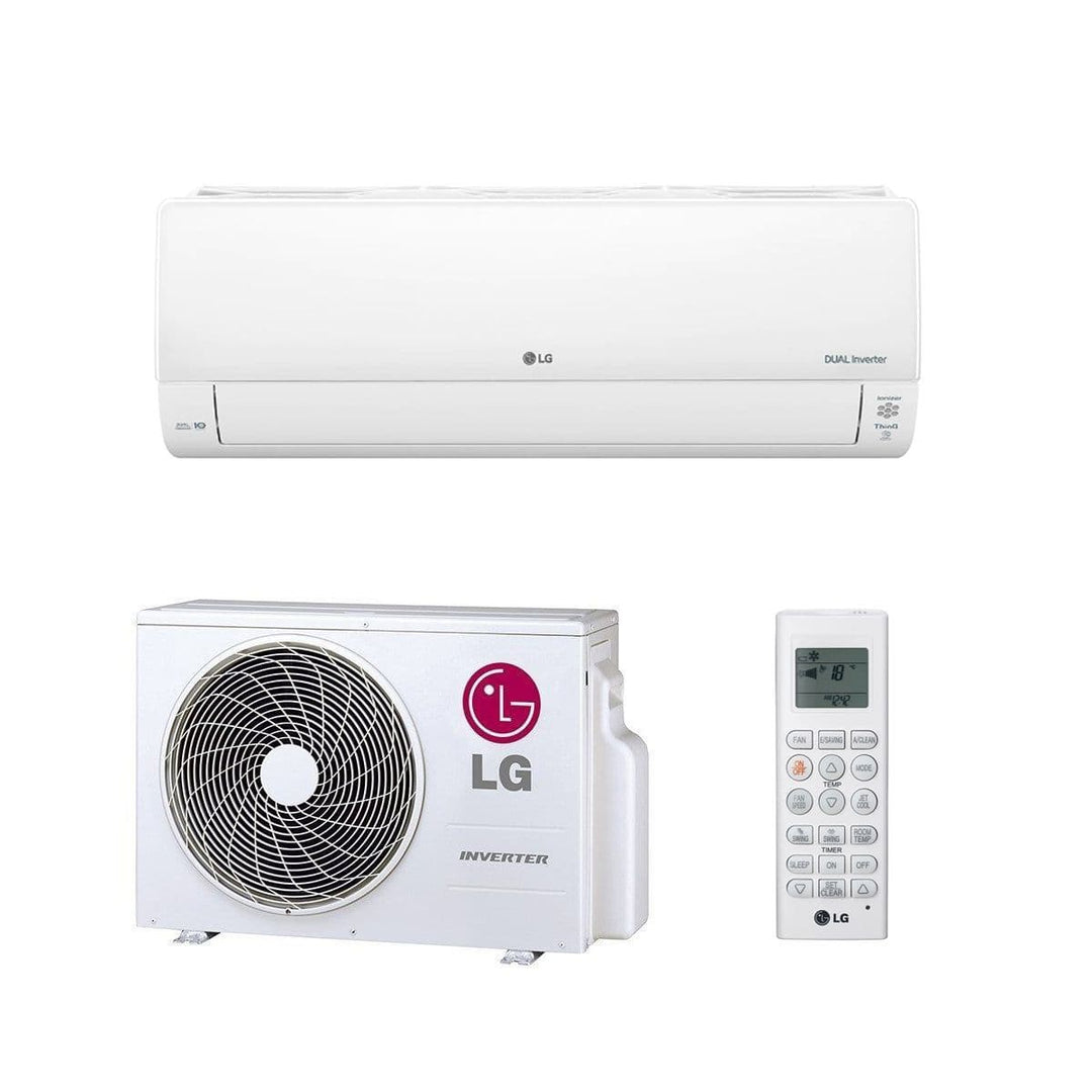 Lg Air Conditioning Deluxe DC24RK-NSK+DC24RK-U24 Wall Mounted Heat Pump 7Kw/24000Btu Install Kit