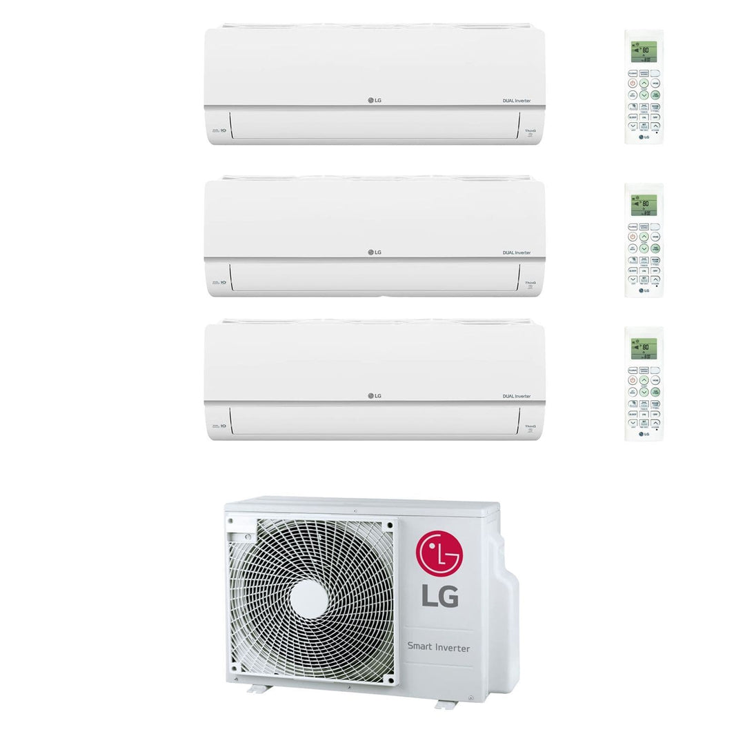 Lg Air Conditioning MU3R21-U21 Multi Room 3 of PM07SK-NSA Standard Plus Wall Mounted Heat Pump A+++