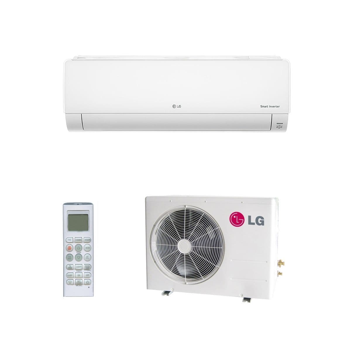 Lg Air Conditioning PC12SK.NSJ Wall Mounted Heat Pump Inverter 3.5Kw/12000Btu A++ R32 240V~50Hz