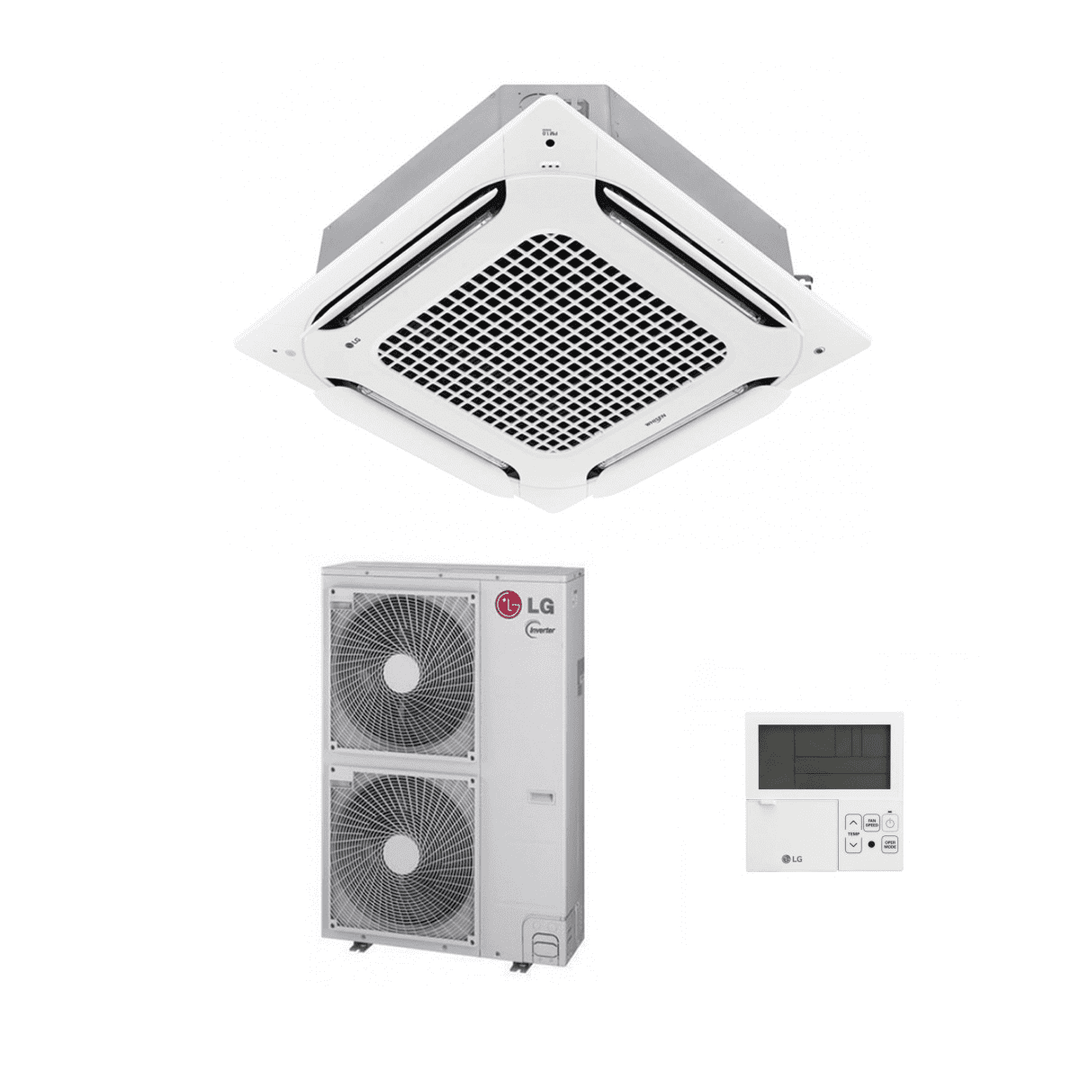 LG Air Conditioning UT48F.NA0+UUD3.U30 Standard Commercial Cassette 950X950 4-Way 13Kw/48000Btu 3Ph