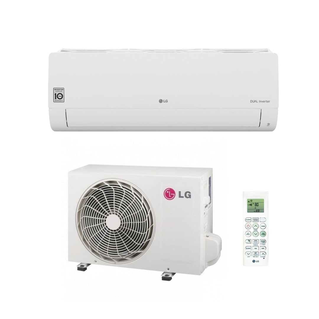 Lg Air Conditioning Lg Standard Plus PC12SK-NSJ+PC12SK-UA3 Wall Mounted Heat Pump 3.5Kw/12000Btu Install Kit