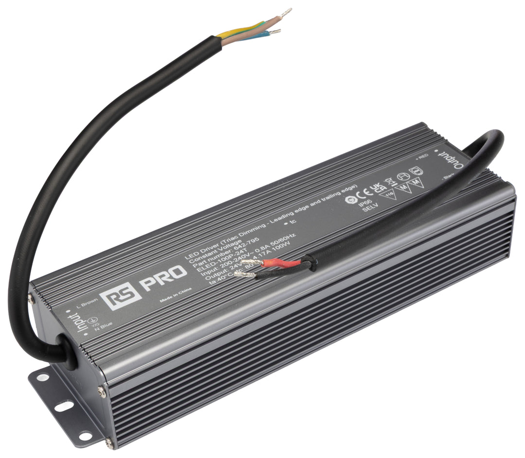 TieDex UK, 24 V Output, 100 W Output