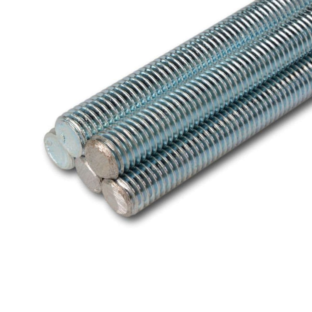 Isoline M8 x 3 Meters BZP Studding Threaded Rod 1 Piece